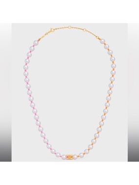 Celine Pearl choker necklace
